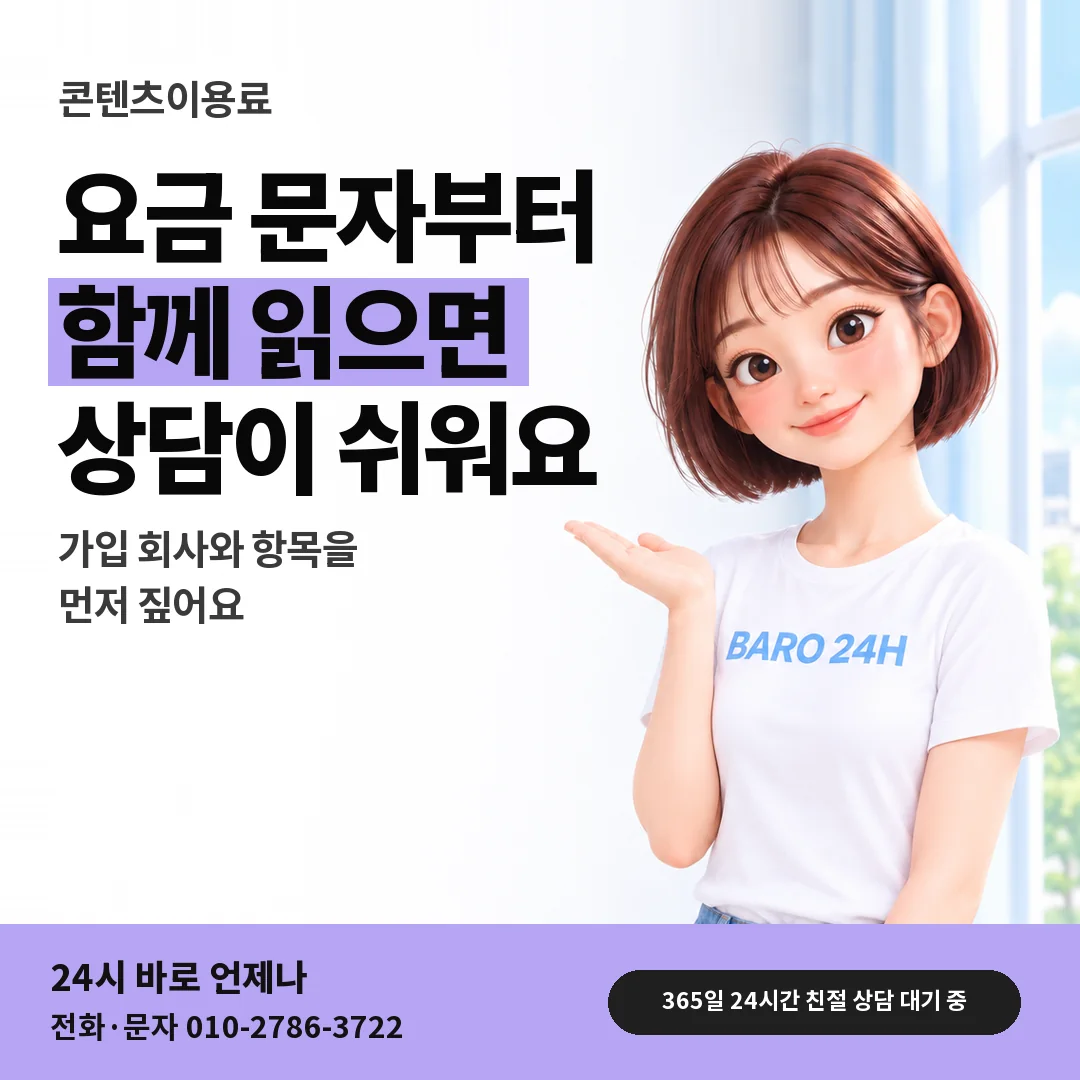 BARO 24H 티셔츠를 입은 3D 인물 옆에 「%s」 제목을 얹은 안내 카드